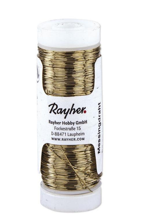 rayher MESSINGDRAHT 0,3MMX80M 2412100