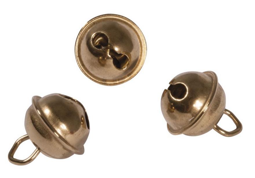 rayher METALLGLOECKCHEN 11MM GOLD 10ST.     2503106