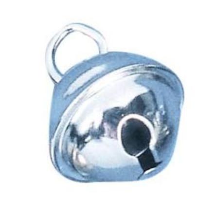 rayher METALLGLOEKCHEN 15MM PLATIN 2503221