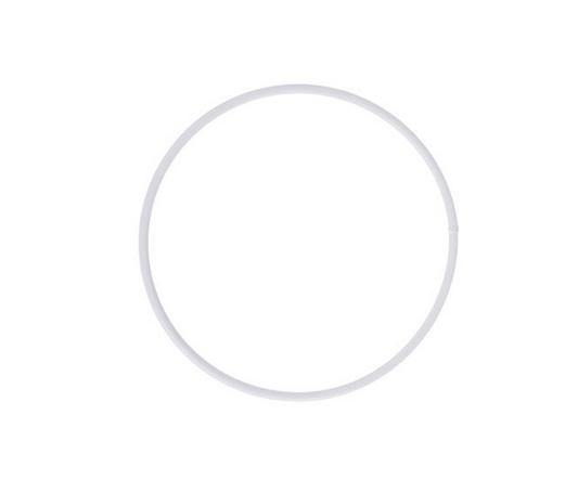 rayher METALLRINGE 10CM WEISS BESCHICHTET 2505000