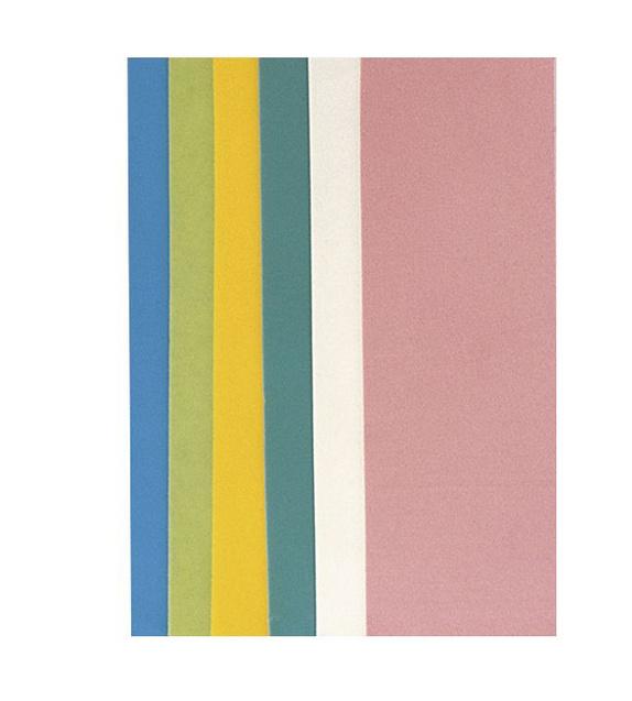 rayher WACHSFOLIE PASTELL-TOENE 20X6,5CM 6 FARBEN 3102400