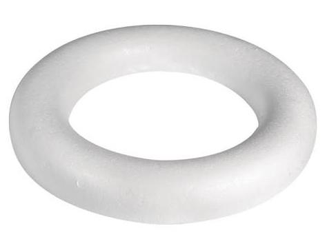 rayher STYROPORFLACHRING 25CM 3306900
