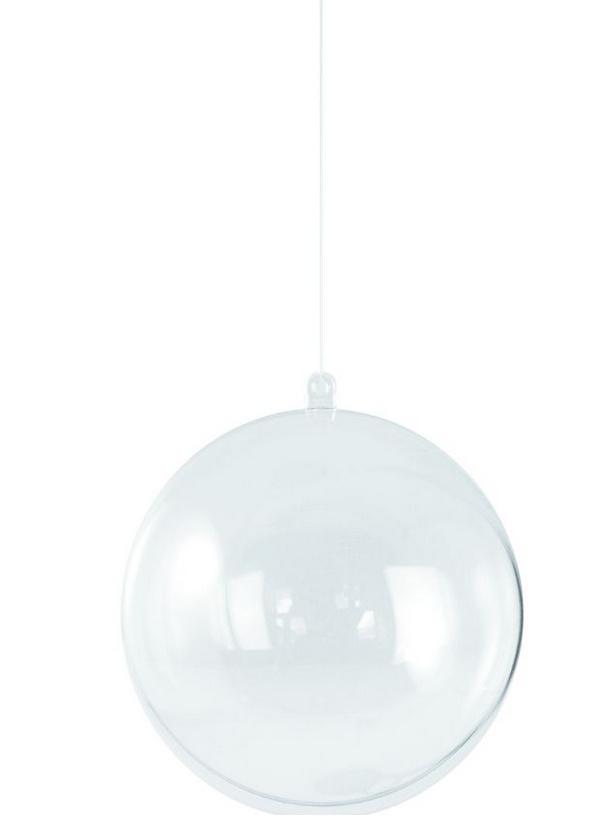 rayher PLASTIKKUGEL 2TLG. 8 CM 3906637