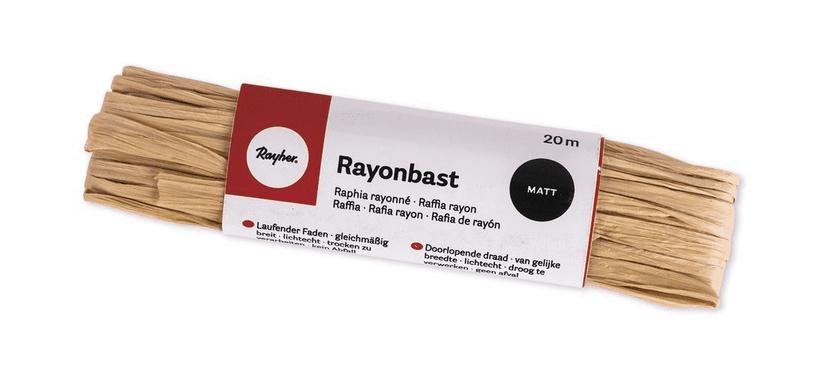 rayher RAYONBAST MATT 20 M NATUR 5214931