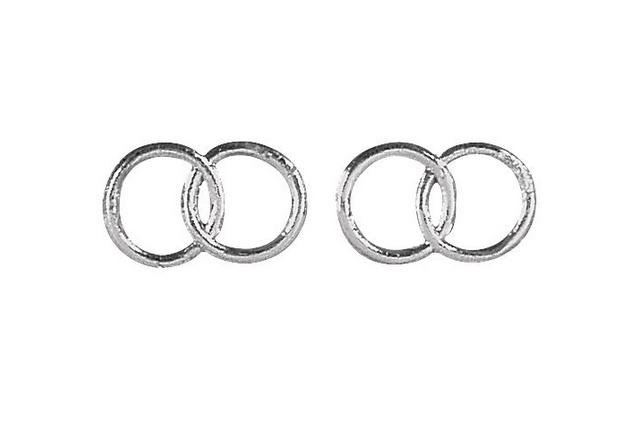 rayher WACHSMOTIV EHERINGE SILBER 25 MM 3119622