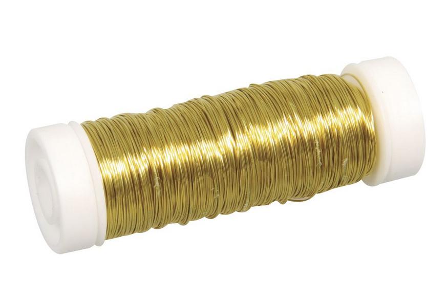 rayher SCHMUCKHAEKELDRAHT 0,3MM 50M GOLD 2405506