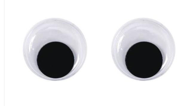 rayher WACKELAUGEN 15MM 10 STK 8903900