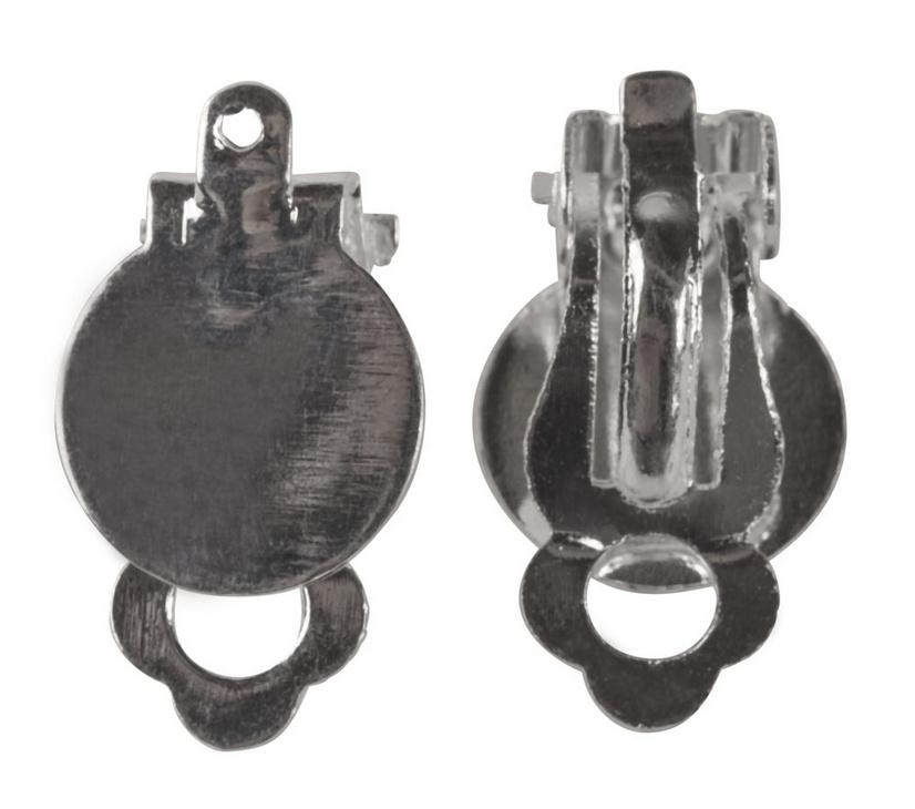 rayher OHRCLIP MIT OESE 12MM PLATIN 2 STUECK 2227321