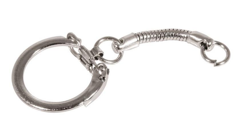 rayher SCHLUESSELANHAENGER 20MM 6,4CM PLATIN 2ST. 2228921