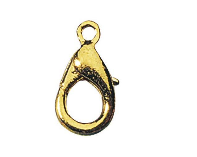 rayher KARABINER-SCHLIESSE 13MM GOLD 2 STUECK 2219506
