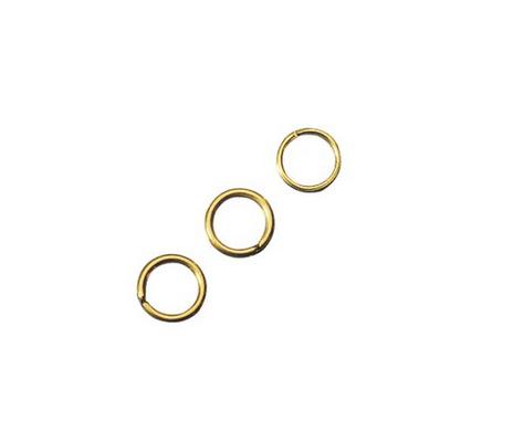 rayher SPALTRING 7MM GOLD 10ST. 2224406