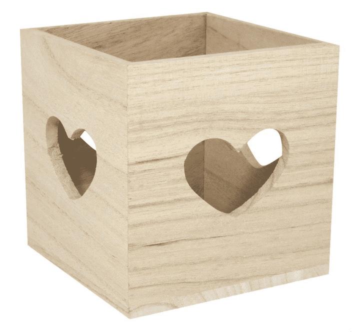rayher HOLZ TEELICHTHALTER SCHERZENSLUST 62286000