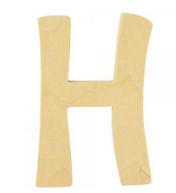 rayher HOLZ BUCHSTABE 6CM H  62244000