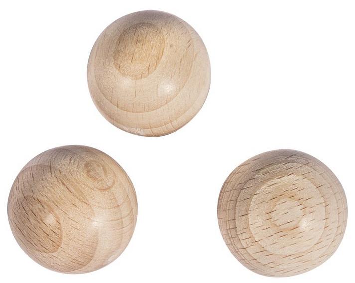 Produktbild rayher Rohholzkugeln ungebohrt 25mm ø 2 von 2