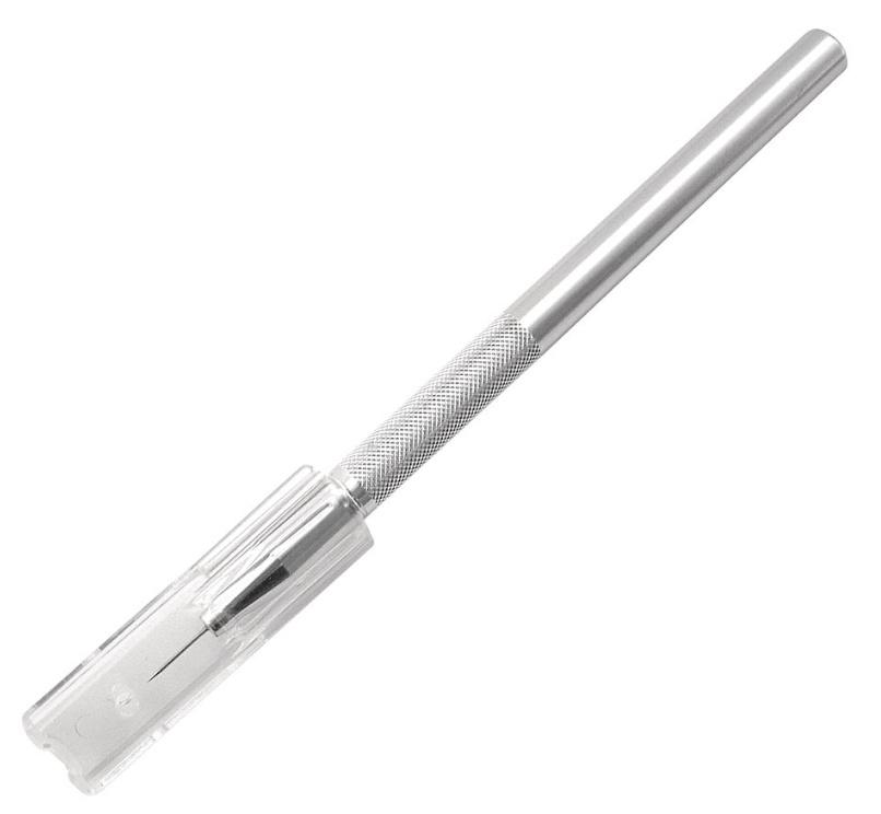 rayher Schneide- und Perforierstift für Wachs 13 cm lang Aluminium