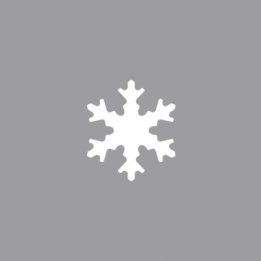 rayher Ministanzer Schneeflocke 0,95cm ø