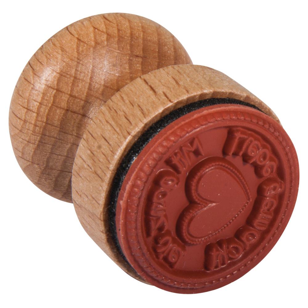 Produktbild rayher Stempel"Mit Liebe"3 cm 2 von 2