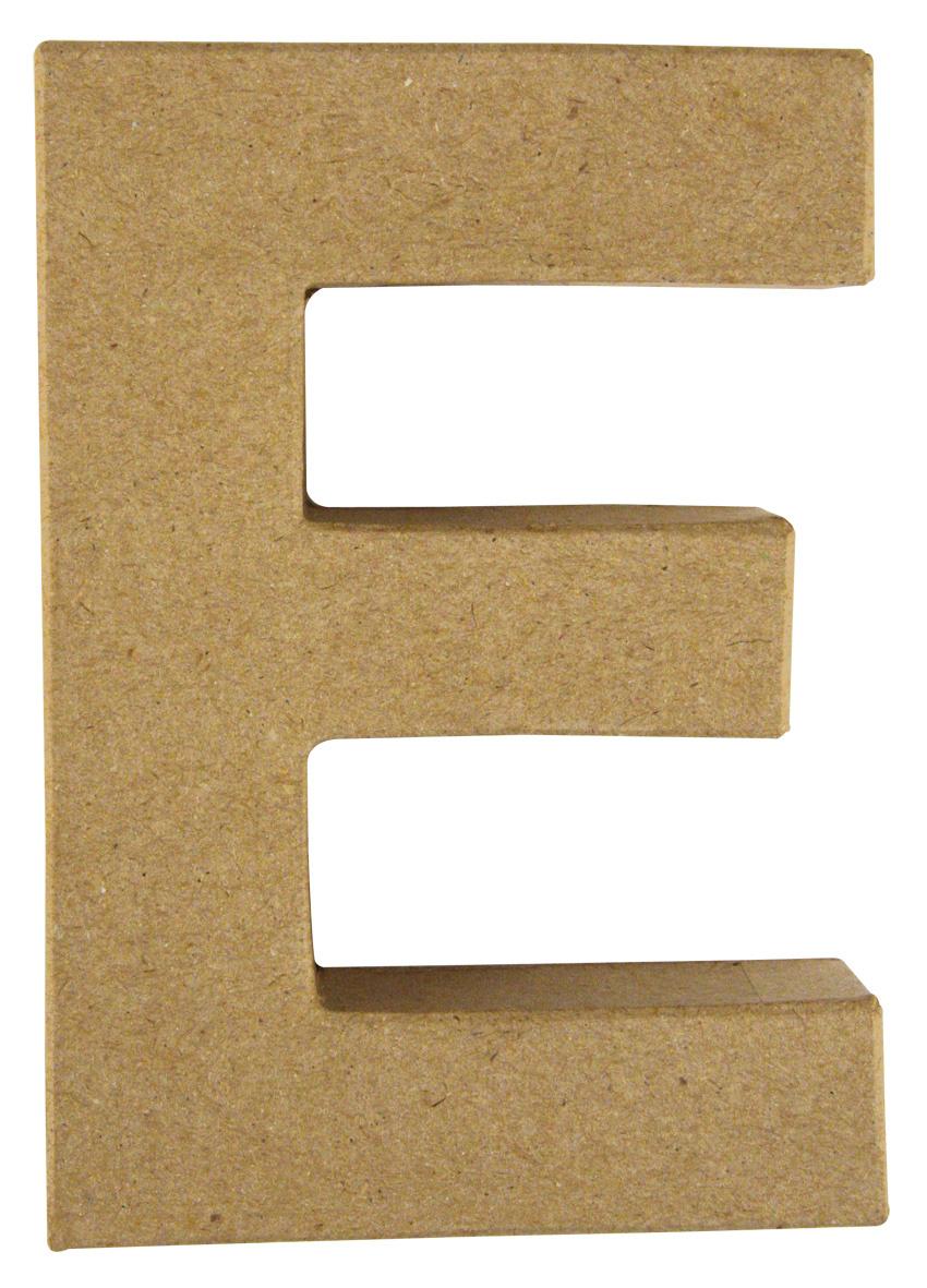 Produktbild rayher Pappmasche Buchstabe E 2 von 2