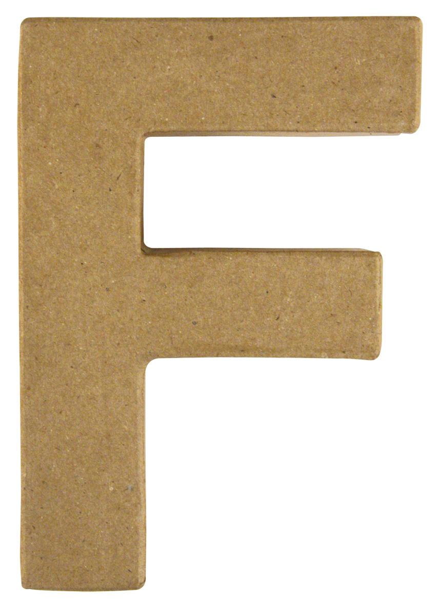 rayher Pappmasche Buchstabe F