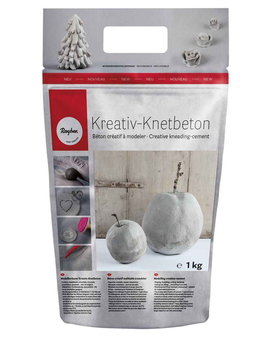 rayher Kreativ-Knetbeton, 1kg
