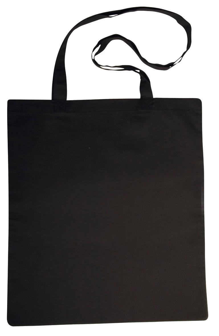 rayher Baumwoll-Tasche schwarz 38 x 42mm