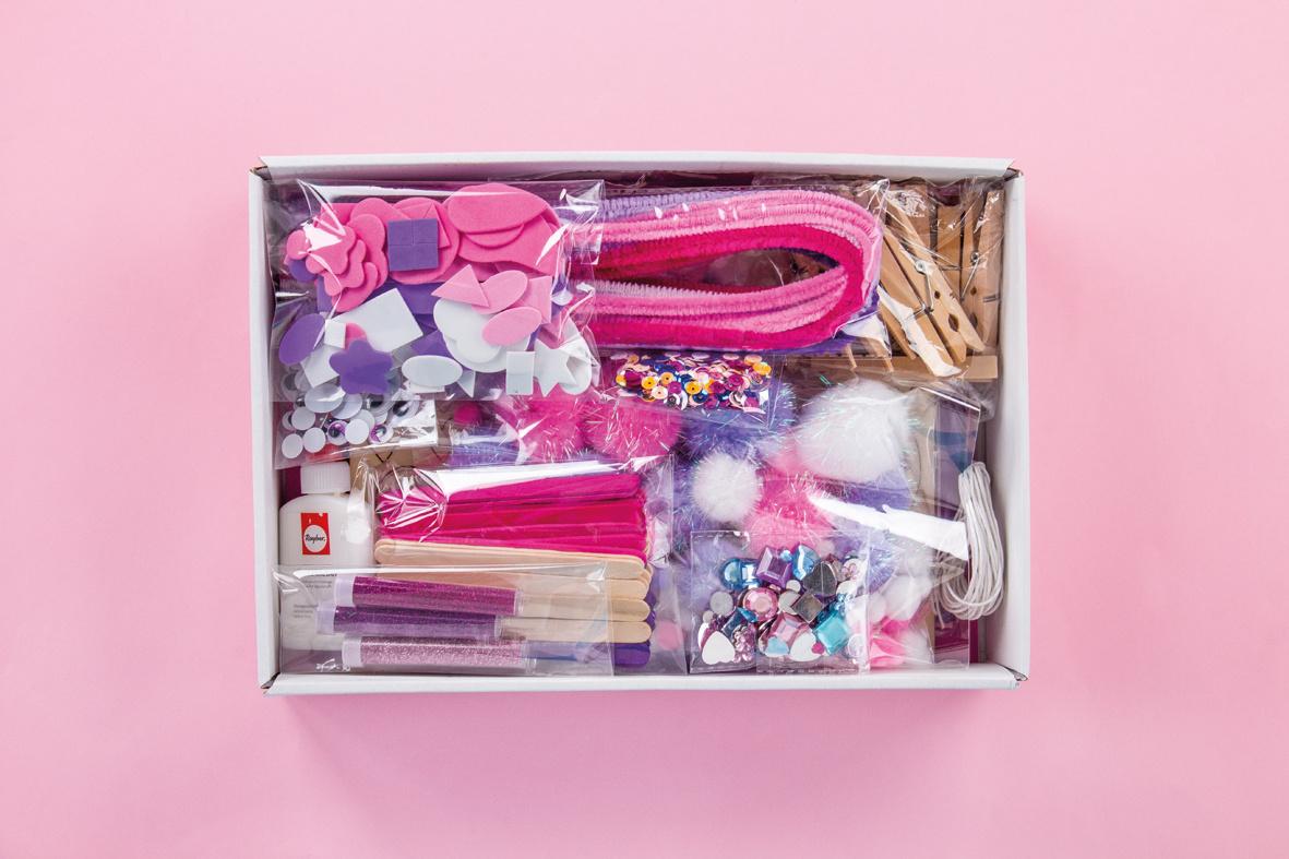 Produktbild rayher Mega-Bastelbox Unicorn 1.000 Teile 17 von 19
