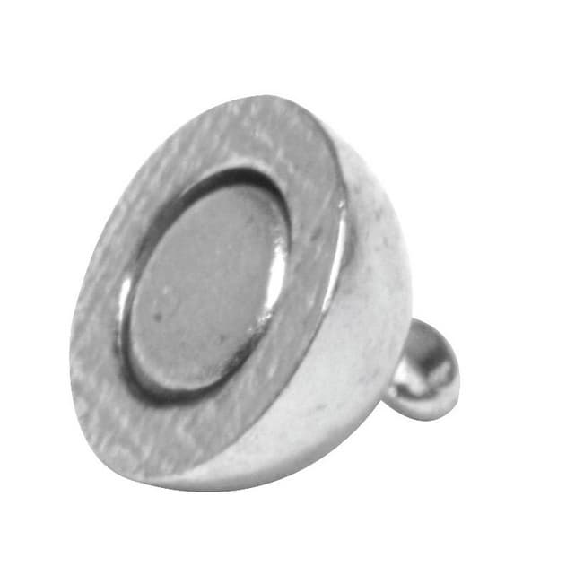 Produktbild rayher MAGNETSCHLIESSE EXTRA STARK 12MM ECHT VERSILBERT 2224262 2 von 2
