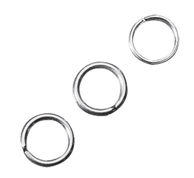 rayher RINGEL RUND 8MM PLATIN 1MM STARK 20ST. 2224621