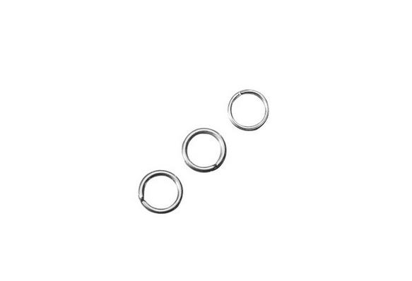 rayher SPALTRING 9MM PLATIN 10ST. 2224721