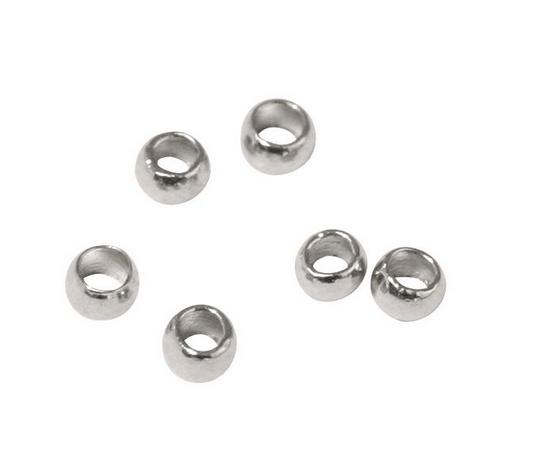 rayher QUETSCHPERLE 8/1,5MM PLATIN 40ST. 2225221