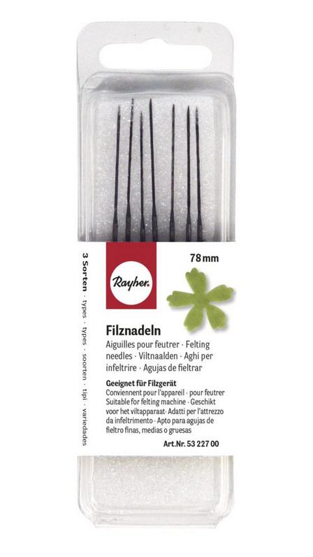 rayher FILZNADELN 78MM FUER 5322700 7ST. 5322800