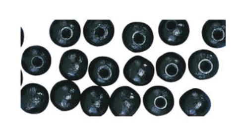 rayher HOLZPERLE POL. 8MM 82STK. SCHWARZ 1250201