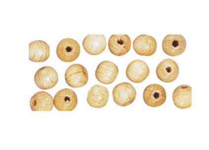 rayher HOLZPERLE POL. 8MM 82STK. NATUR 1250231