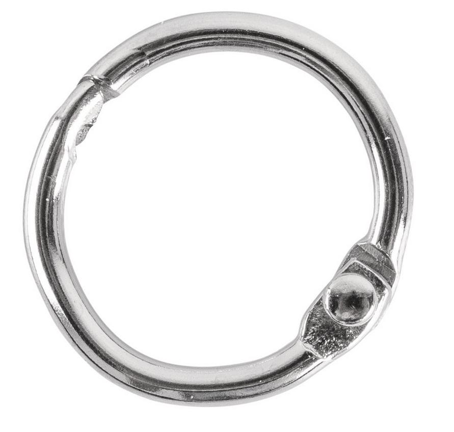 rayher Metallringe zum Öffnen, 17 mm ø innen, SB-Btl 12Stück