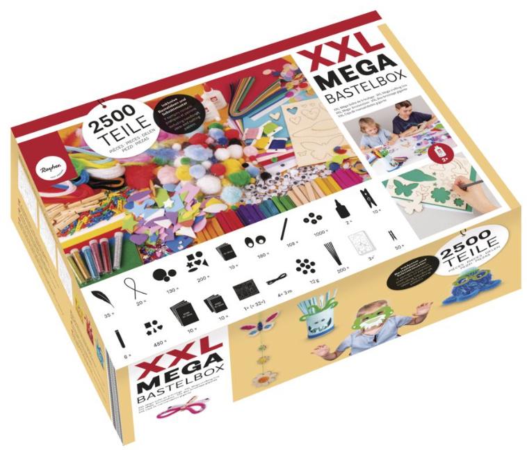 rayher XXL-Mega-Bastelbox 2.500 Teile