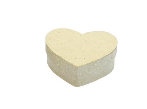 rayher PAPPMACHE SCHACHTELHERZ 9X9X3,5CM  71736000