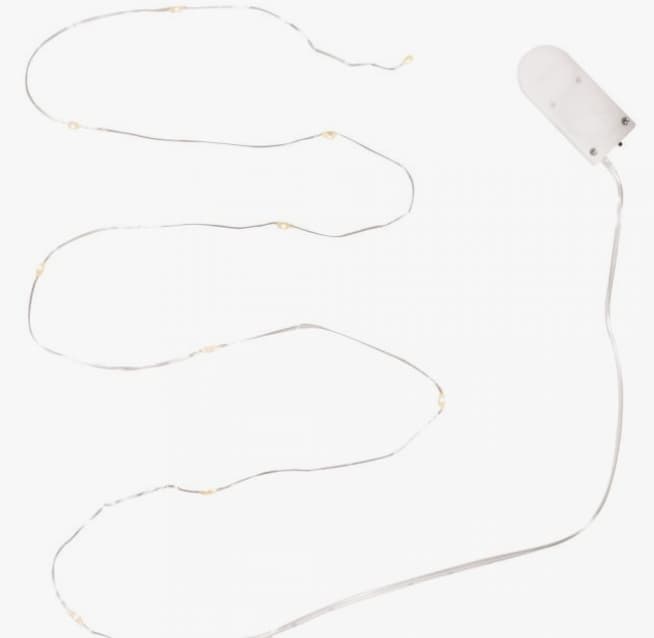 Produktbild rayher Micro LED-Lichterkette mit Draht120cm 10 Lichter 2 von 3