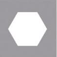 Produktbild rayher Motivstanzer Hexagon 2,54cm ø 3 von 4