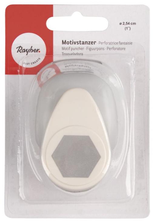 Produktbild rayher Motivstanzer Hexagon 2,54cm ø 4 von 4