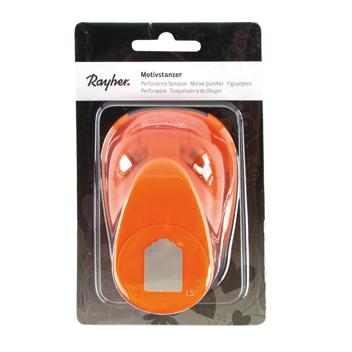 rayher Motivstanzer Tag 6,8 x 4,5cm