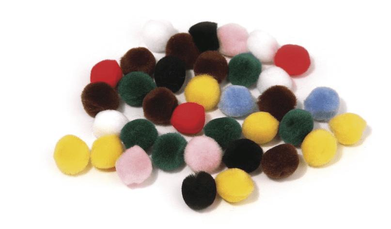 rayher POMPONS 15MM GEMISCHT 60 STK. 7651249