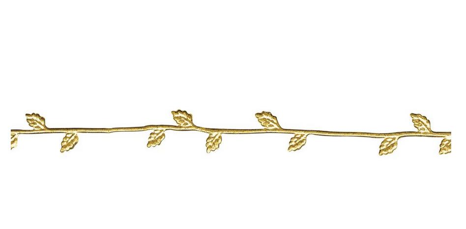rayher WACHSBORTE GOLD 21 CM 2 STUECK 3109806