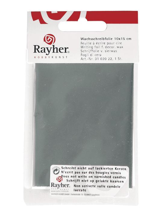 Produktbild rayher VERZIERWACHS SCHREIB-FOLIE SILBER 3102022 2 von 2