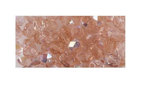 rayher GLAS-SCHLIFFPERLE 3MM IRI.ROSENQUARZ 100 STÜCK 14202810