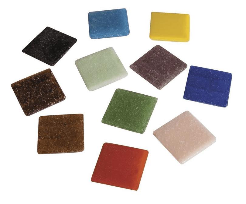 rayher MOSAIKSTEIN BUNT GEMISCH  2CM Eimer 1kg 1453149