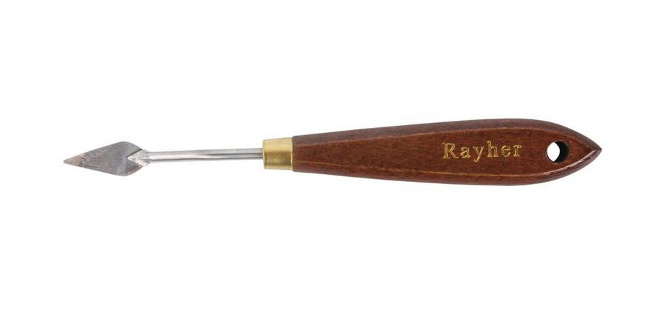 rayher METALLSPACHTEL MIT FLEX. KLINGENSPITZE 1ST. KLINGENLÄNGE 25MM 3803100