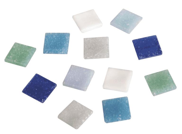 rayher MOSAIKSTEIN HELLBLAU 1CM Eimer 1kg 1453008