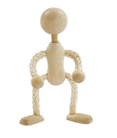 rayher HOLZPUEPPCHEN/SISAL 10CM 6129700