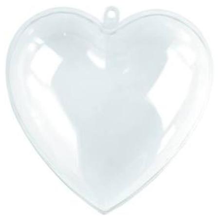rayher PLASTIK HERZ 2TLG. 10CM 3933737