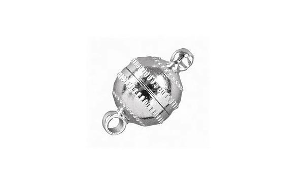 rayher MAGNETSCHLIESSE RUND 7MM PLATIN 2224021